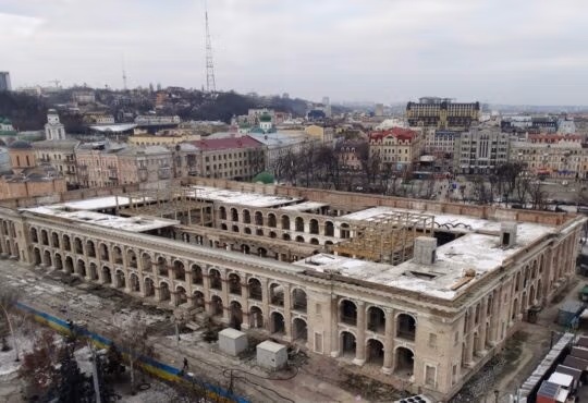Аварийные исторические здания Киева (Аварійні історичні будівлі Києва)