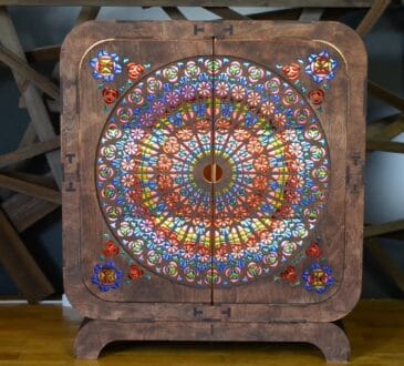 Шкаф-витраж. Шафа-вітраж. Handmade