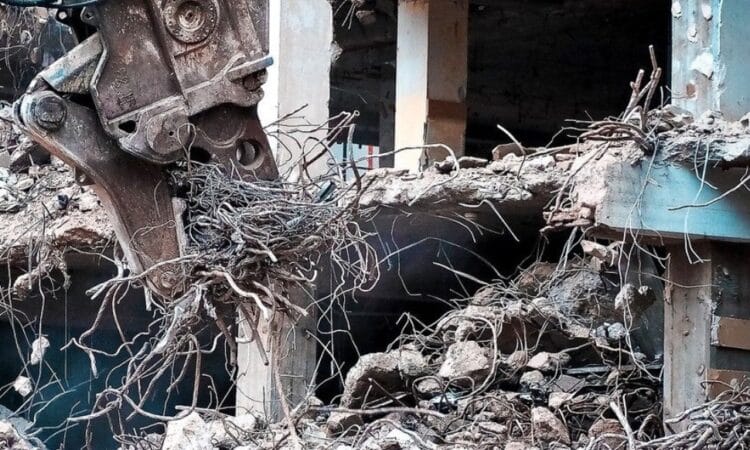 Демонтаж. Взрыв на Позняках. Демонтаж. Вибух на Позняках