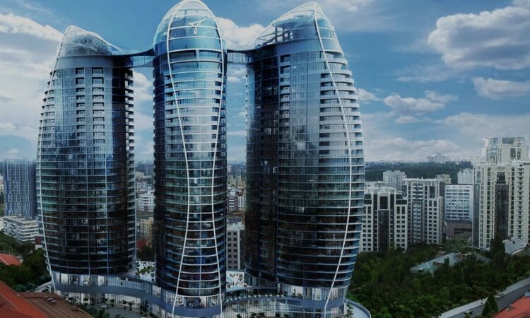 Киевские башни Taryan Towers — ТОП-1 среди проектов 2020-2021 года 16 Башни Taryan Towers. Вежі Taryan Towers