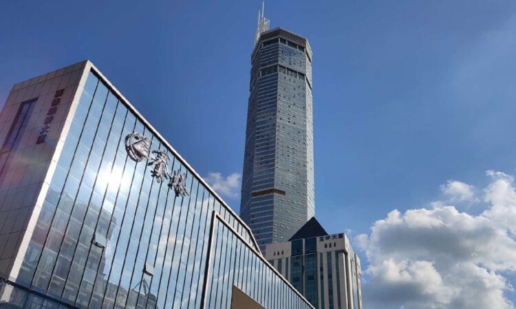 В Китае зашатался небоскреб SEG Plaza (видео) 12 Небоскреб. Хмарочос