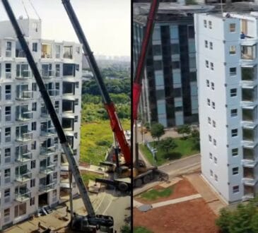 Строительство небоскреба. Будівництво хмарочосу