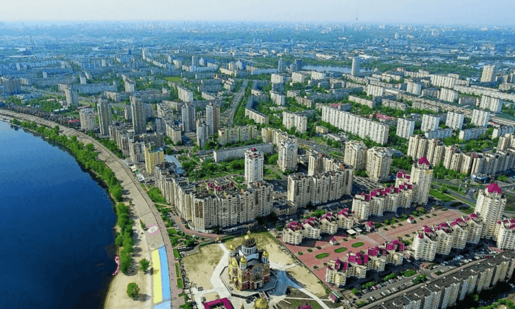 План застройки Оболони. План забудови Оболоні