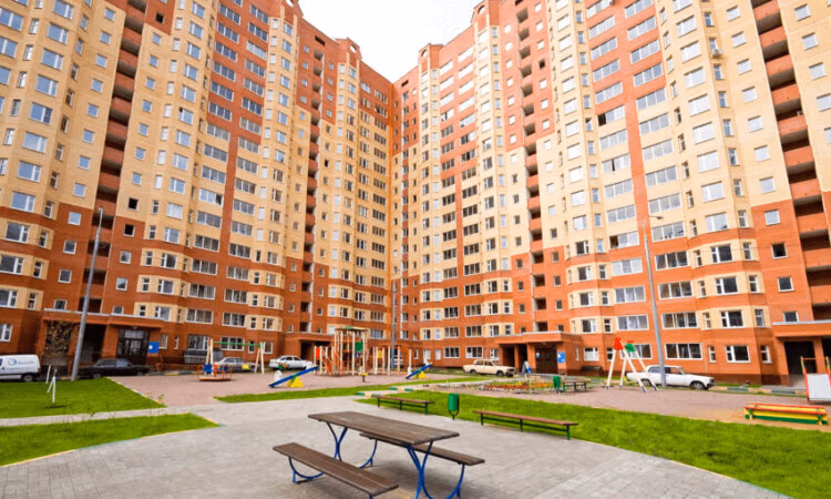 Богатоквартирный будинок, яким керуэ Правлыння ОСББ