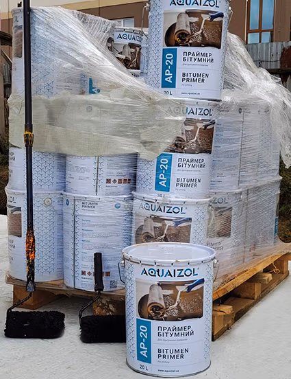 Праймер бітумний Aquaizol АР-20. Відро 20л (17 кг). ТМ Акваізол. Для покращеня адгезії з матеріалами, які наплавляються 17 Праймер бітумний Aquaizol АР-20. Відро 20л (17 кг). ТМ Акваізол. Для покращеня адгезії з матеріалами, які наплавляються - Зображення 13
