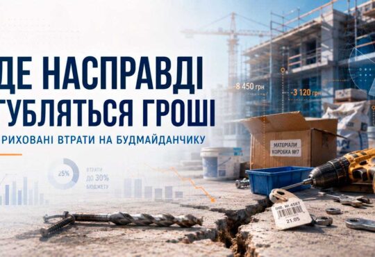 Цифровізація будівельного майданчика. Від BIM-моделей до обліку кожного свердла 1
